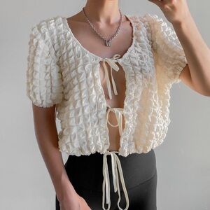 Free People x Find Me Now cream top